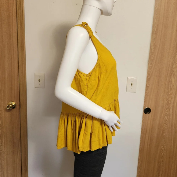 Yellow Dip tank top size medium - Picture 6 of 10